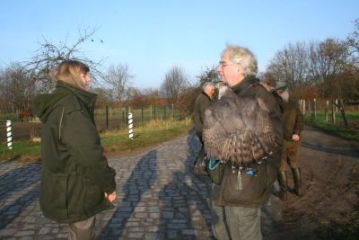 2 Aufbruch zur Jagd mit Gaesten.JPG